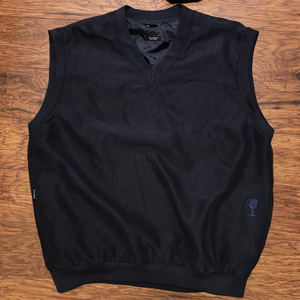 Ashworth weather systems navy golf vest